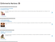 Tablet Screenshot of enfermeriamariana3b.blogspot.com