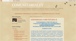 Desktop Screenshot of comunitarialey.blogspot.com