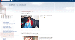 Desktop Screenshot of 1stitchout.blogspot.com