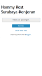 Mobile Screenshot of hommy-kost-surabaya-kenjeran.blogspot.com