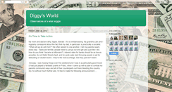 Desktop Screenshot of itsdiggysworld.blogspot.com