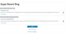 Tablet Screenshot of expatparentring.blogspot.com