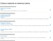 Tablet Screenshot of culturamaterialatinoamerica.blogspot.com