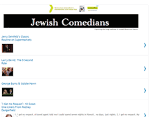 Tablet Screenshot of greatjewishcomedians.blogspot.com