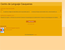 Tablet Screenshot of centrodelenguajecauquenes.blogspot.com