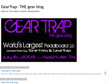 Tablet Screenshot of geartrap.blogspot.com