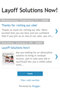 Mobile Screenshot of layoffsolutions.blogspot.com