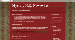 Desktop Screenshot of mysterysleuth.blogspot.com