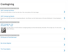 Tablet Screenshot of cranksgiving.blogspot.com