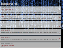 Tablet Screenshot of david-blogasaurusrex-david.blogspot.com