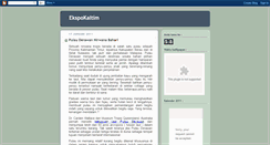 Desktop Screenshot of ekspokaltim.blogspot.com