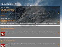 Tablet Screenshot of infosecmentors.blogspot.com