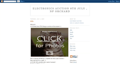 Desktop Screenshot of electronics-auction.blogspot.com