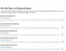 Tablet Screenshot of classicalmusicdates.blogspot.com