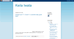 Desktop Screenshot of keilaiwata.blogspot.com