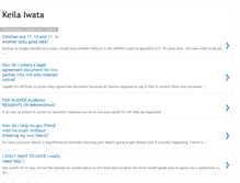 Tablet Screenshot of keilaiwata.blogspot.com