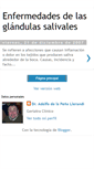 Mobile Screenshot of enfermedadesglandulassalivales.blogspot.com