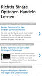 Mobile Screenshot of binaereoptionenhandelnlernen.blogspot.com