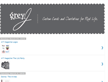 Tablet Screenshot of greyjdesign.blogspot.com