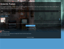 Tablet Screenshot of eclectic-fusion2.blogspot.com