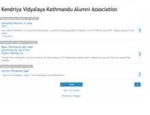 Tablet Screenshot of kvktmalumni.blogspot.com