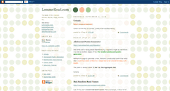 Desktop Screenshot of lemmereadarchive.blogspot.com