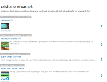 Tablet Screenshot of cristianoart.blogspot.com
