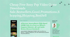 Desktop Screenshot of cheapfreesonypspvideogamedownloads.blogspot.com