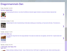 Tablet Screenshot of dragonmamma-dragoncave.blogspot.com