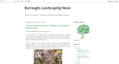 Desktop Screenshot of burroughslandscaping.blogspot.com