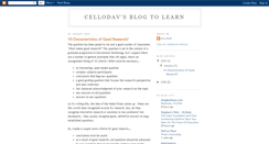 Desktop Screenshot of cellodav-blogtolearn.blogspot.com
