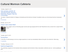 Tablet Screenshot of culturalmormoncafeteria.blogspot.com