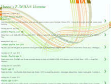 Tablet Screenshot of hanneszumbaklumme.blogspot.com