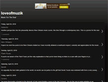 Tablet Screenshot of loveofmuzik.blogspot.com