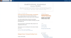 Desktop Screenshot of hartlepoolwadokai.blogspot.com