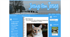 Desktop Screenshot of jottingsfromjersey.blogspot.com