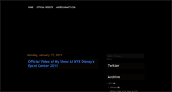 Desktop Screenshot of andrecaramfanclub.blogspot.com