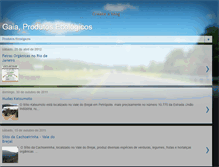 Tablet Screenshot of gaiaprodutosecologicos.blogspot.com