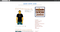 Desktop Screenshot of mannshow2008.blogspot.com