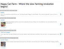 Tablet Screenshot of happycatorganics.blogspot.com