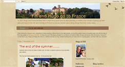 Desktop Screenshot of fifiandhugogotofrance.blogspot.com