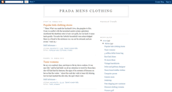 Desktop Screenshot of prada-mens-clothing.blogspot.com