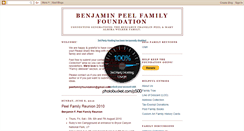 Desktop Screenshot of benjaminpeelfamily.blogspot.com