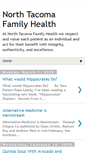 Mobile Screenshot of northtacomafamilyhealth.blogspot.com