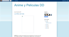 Desktop Screenshot of animeypeliculadd.blogspot.com