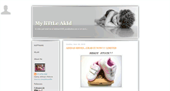 Desktop Screenshot of mylittleakid.blogspot.com