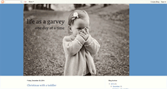 Desktop Screenshot of lifeasagarvey.blogspot.com