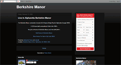 Desktop Screenshot of berkshiremanor.blogspot.com