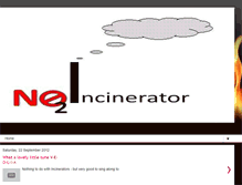 Tablet Screenshot of no2incinerator.blogspot.com