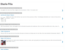 Tablet Screenshot of disenofilia.blogspot.com